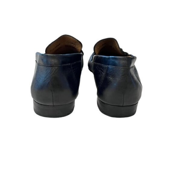 Mezlan Brussels Black Calfskin Men’s Moccasin Size 8.5 M Spain 6897 Silver M Bit main image 9